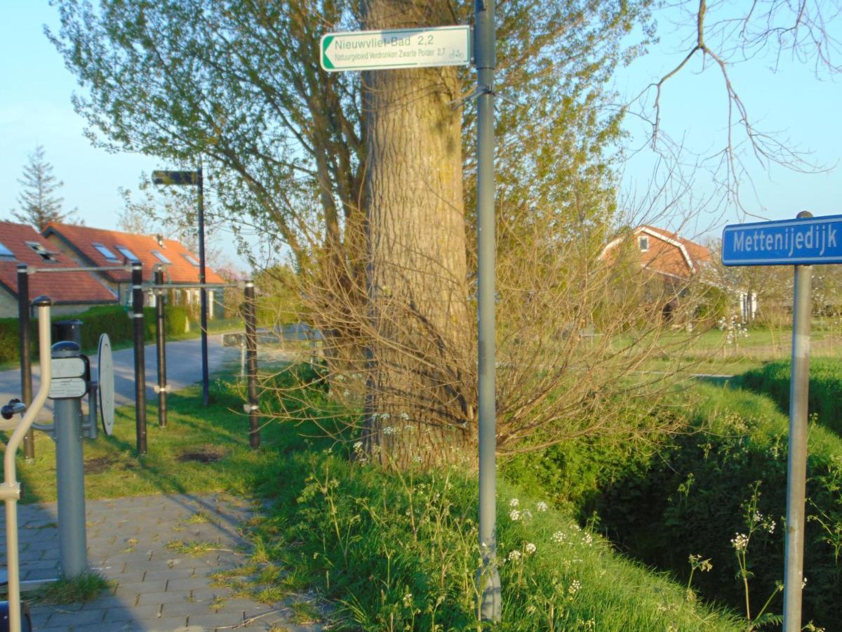 Polderhuis Voor 8-10 Personen Aan Zee Nieuwvliet Exterior foto